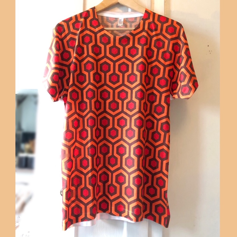 Overlook Hotel carpet pattern t-shirt